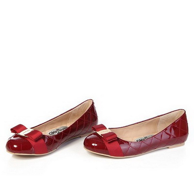 Ferragamo Shallow mouth flat shoes Women--036
